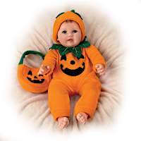 Little Miss Pumpkin Baby Doll