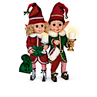 Poseable Christmas Elf Doll Collection
