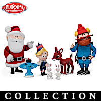 Rudolph The Red-Nosed Reindeer Figure Collection