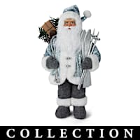 Santa In The Off Season Santa Doll Collection