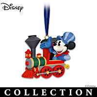 Disney Enchanted Railway Ornament Collection