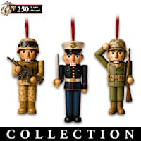 U.S. Marine Corps 250th Anniversary Nutcracker Ornaments