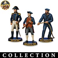 U.S. Navy 250th Anniversary Historical Figures And Display