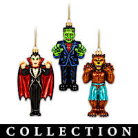 Vintage Monsters Ornament Collection