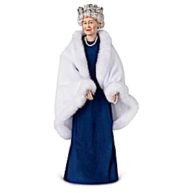 Her Majesty The Queen: Sapphire Elegance Portrait Doll