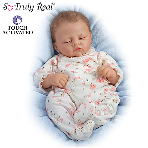 Sleeping reborn dolls sales