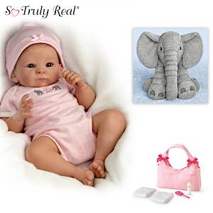 Little Peanut Baby Doll With Extra Outfit And Accessories