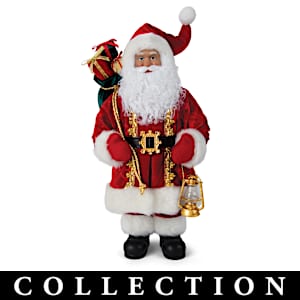 Santa In The Off Season Santa Doll Collection