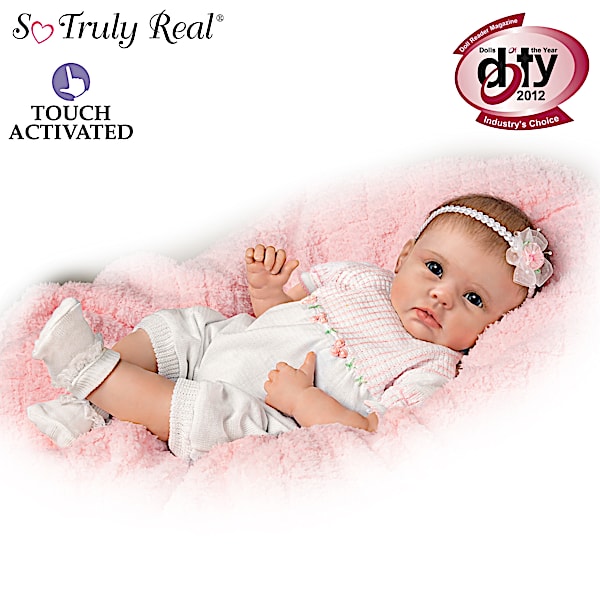 So Truly Real Olivias Gentle Touch Lifelike Baby Girl Doll By