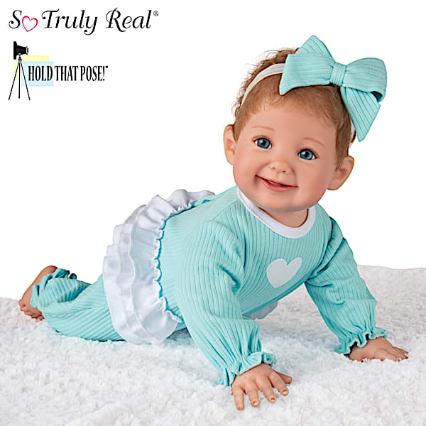 Ashton drake crawling baby top