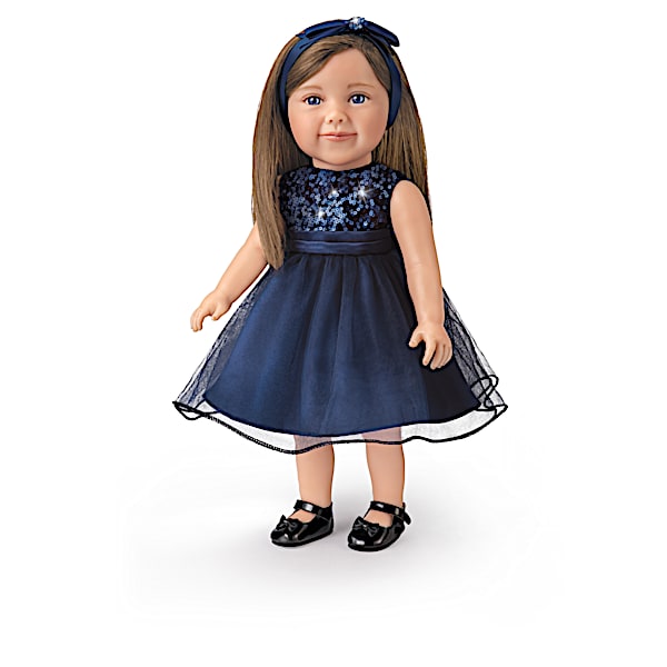 Lucys Big Adventures 18 Tall Lifelike Child Play Doll With Custom Designed Outfits